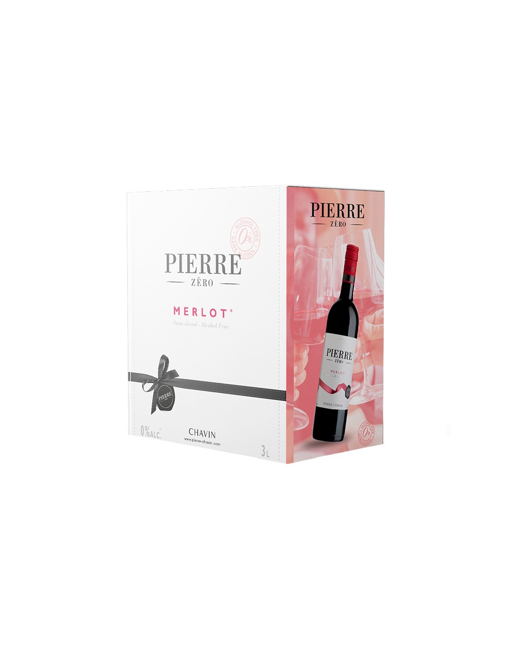 Pierre Zéro Bag-in-Box® Merlot Sans Alcool