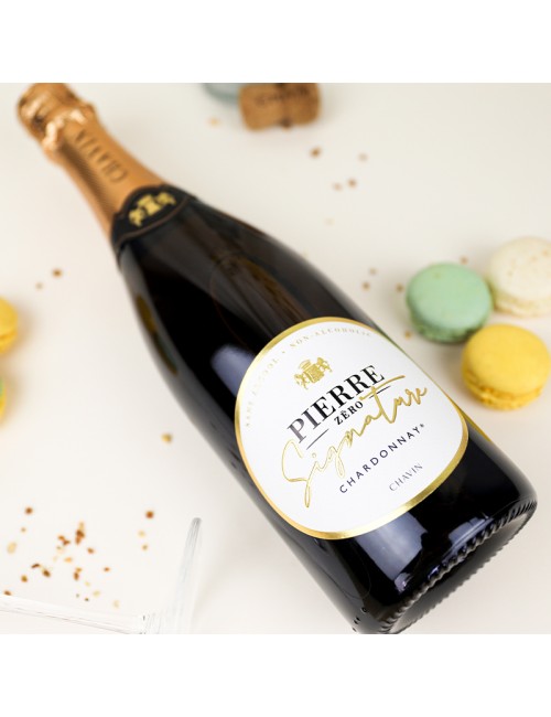 Pierre Zéro Signature Chardonnay Effervescent désalcoolisé