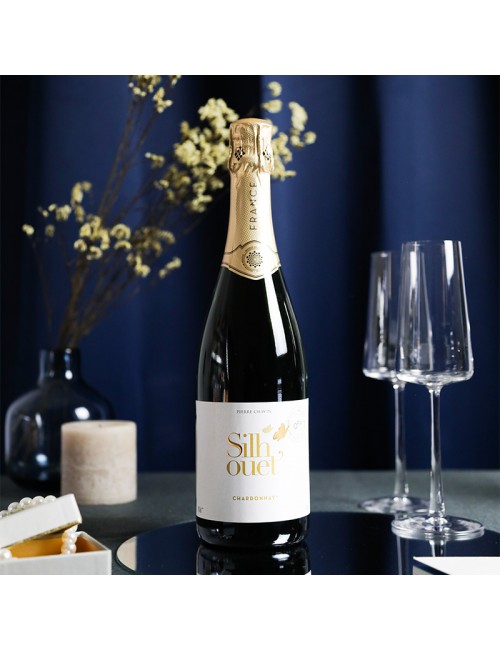 Silhouet' Chardonnay Effervescent Low Calories Sans Alcool