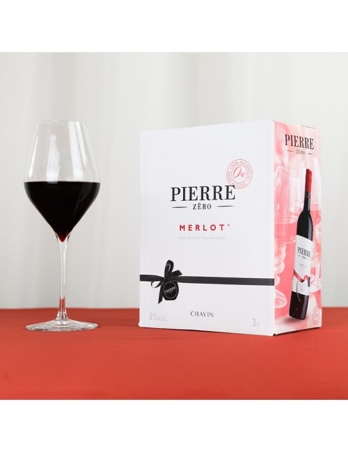 Pierre Zéro Bag-in-Box® Merlot Sans Alcool