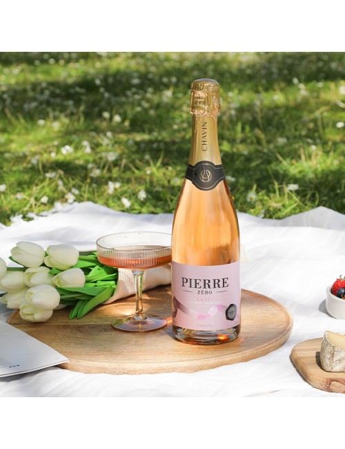 Pierre Zéro Effervescent Rose Sans Alcool