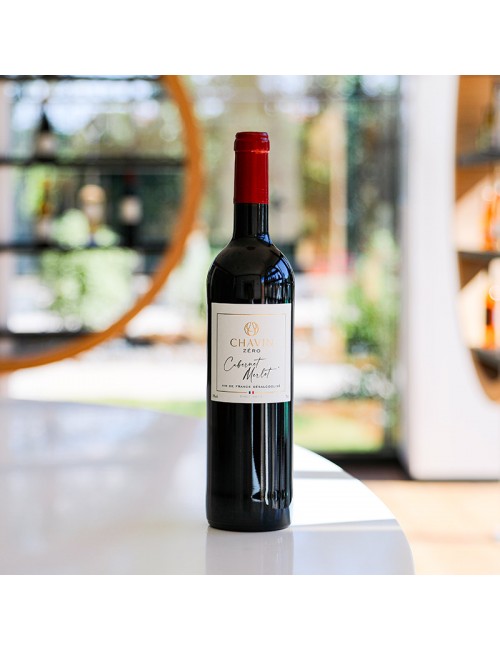 Chavin Zéro Vin De France Cabernet Merlot désalcoolisé
