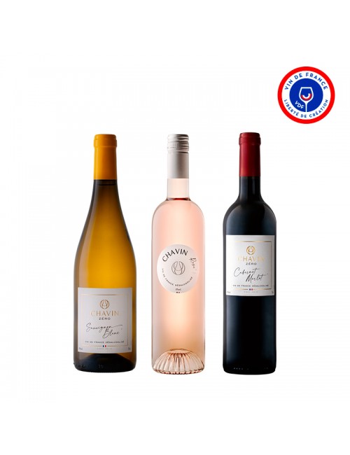 PACK Découverte Vin De France - Boissons sans alcool - 3x750ml