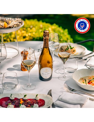 CHAVIN ZERO Blanc de Blanc Effervescent - Vin De France désalcoolisé - 75cl