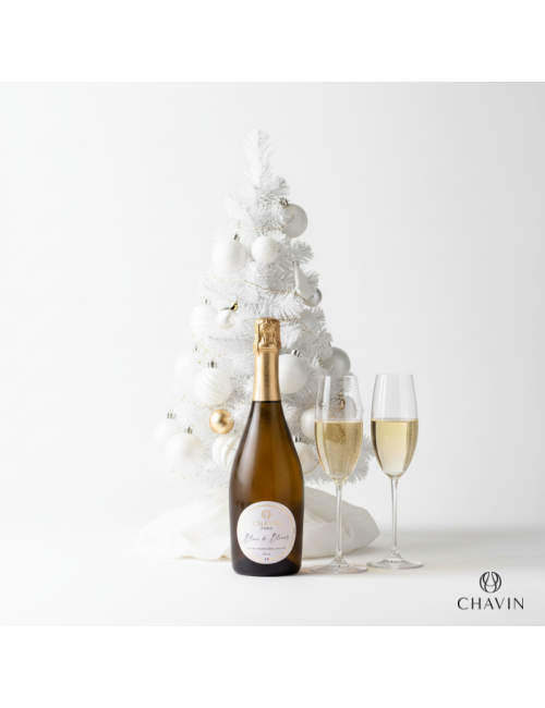 CHAVIN ZERO Blanc de Blanc Effervescent - Vin De France désalcoolisé