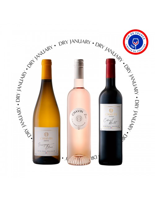 PACK Découverte Vin De France - Boissons sans alcool - 3x750ml