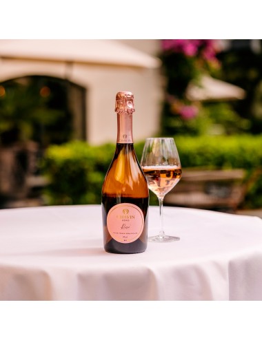 CHAVIN ZERO Rosé Effervescent - Vin De France désalcoolisé - Champagne sans alcool -