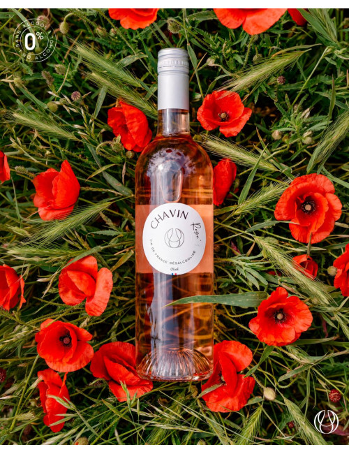 CHAVIN ZERO Rosé - Vin De France désalcoolisé