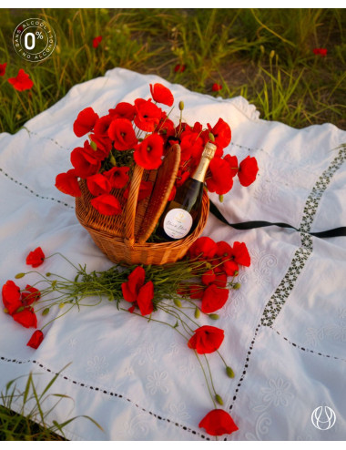 CHAVIN ZERO Blanc de Blanc Effervescent - Vin De France désalcoolisé