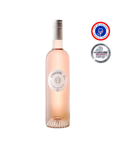 Chavin Zéro Rosé vin rosé désalcoolisé Vin De France 75cl