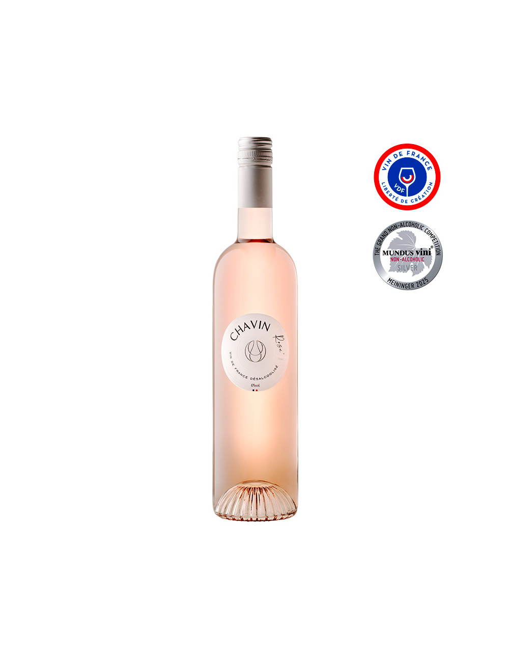 Chavin Zéro Rosé vin rosé désalcoolisé Vin De France 75cl