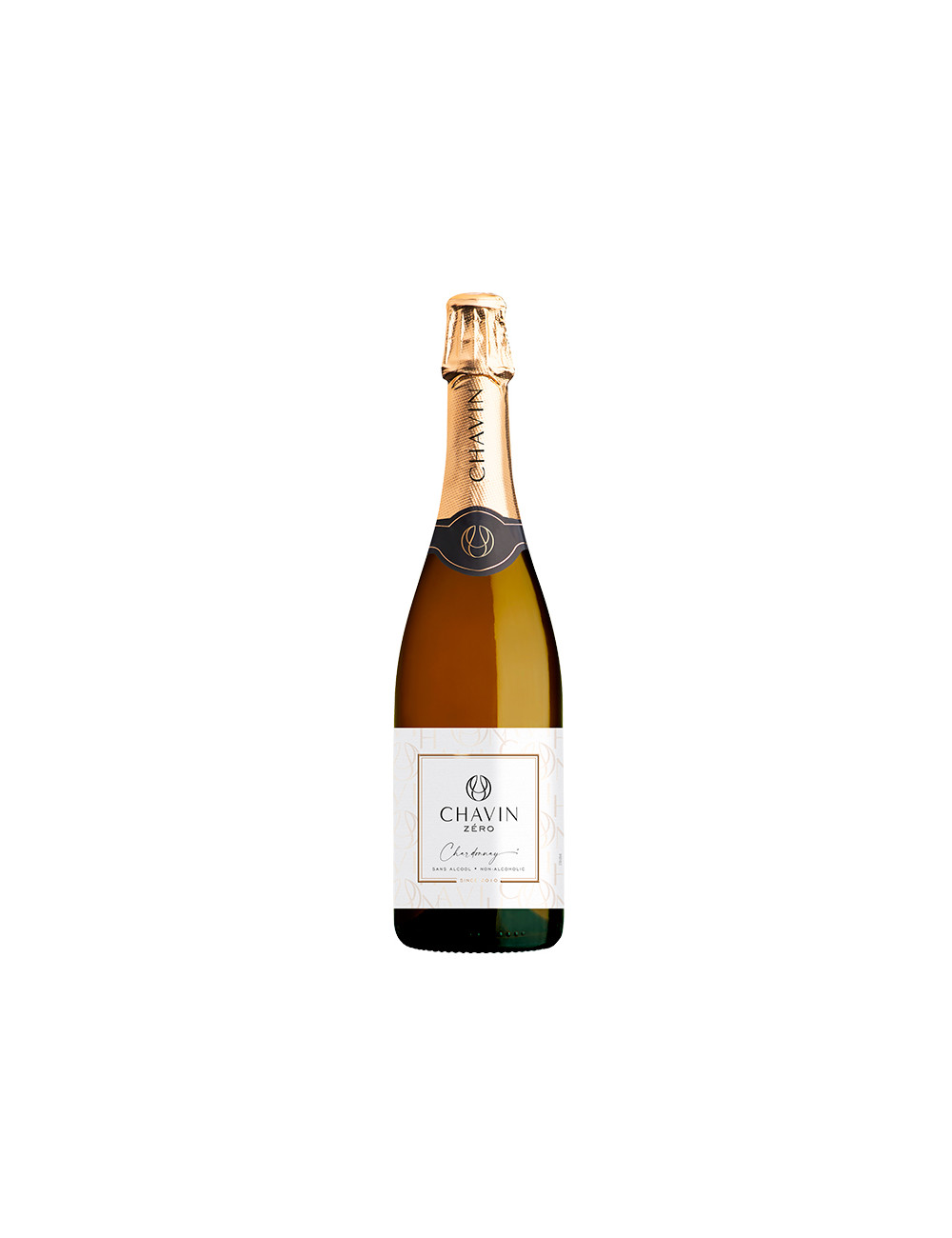 Chavin Zéro Chardonnay Effervescent pétillant sans alcool 75cl