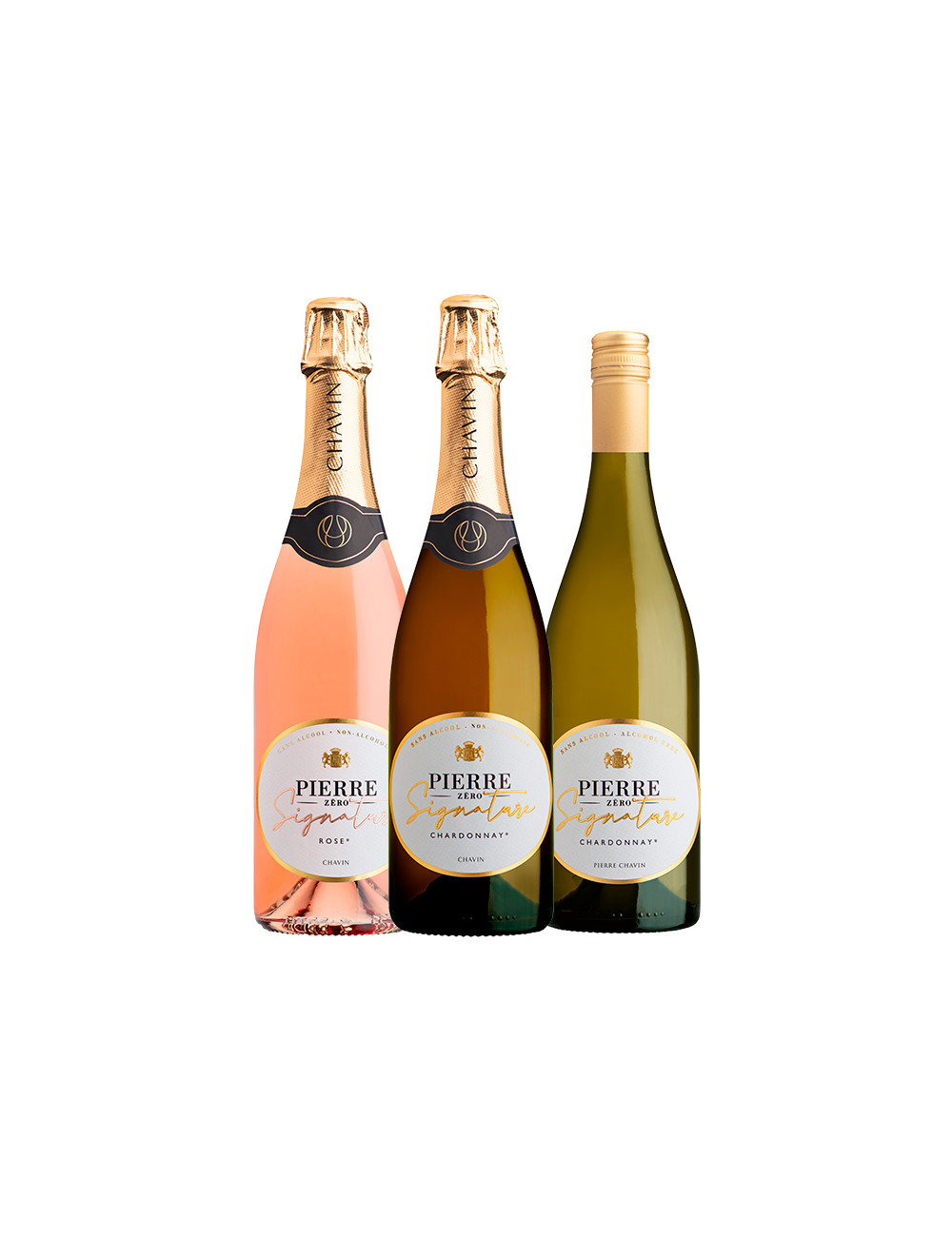 Pack Pierre Zéro Signature Bulles et Blanc vins désalcoolisés premium