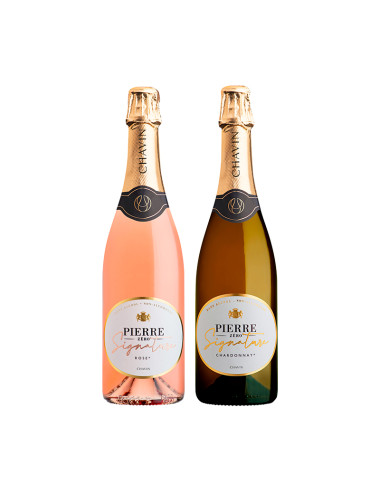 Pack Pierre Z&eacute;ro Signature Duo Effervescents d&eacute;salcoolis&eacute;s