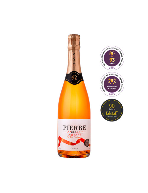 Pierre Zéro Spritz apéritif sans alcool 75cl - Pierre Chavin