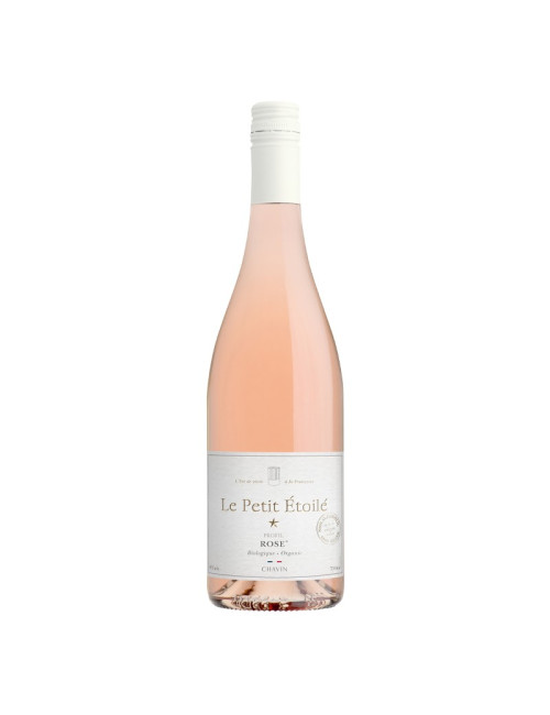 Le Petit Étoilé Rosé bio sans alcool verre à pied