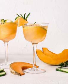 cocktail sans alcool kir melon a base de chardonnay 