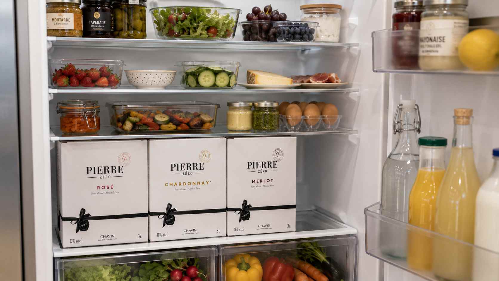 Système de conservation d’un BIB Pierre Zéro de 3 litres après ouverture