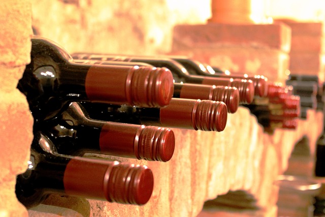stockage vin rouge