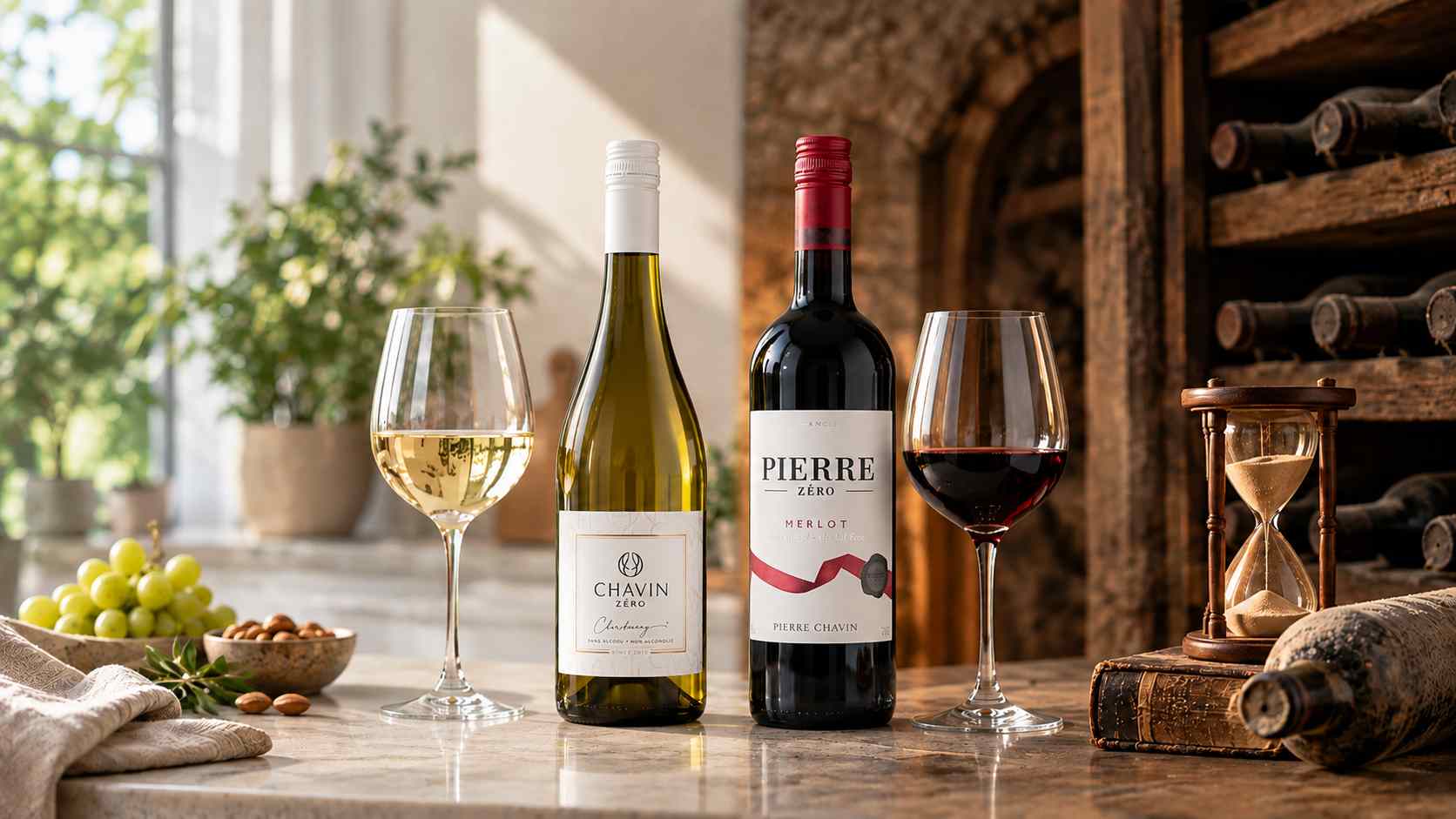 durée de vie vin blanc et merlot sans alcool