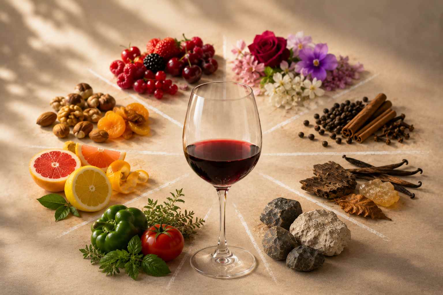 Différents profils aromatiques de boissons sans alcool