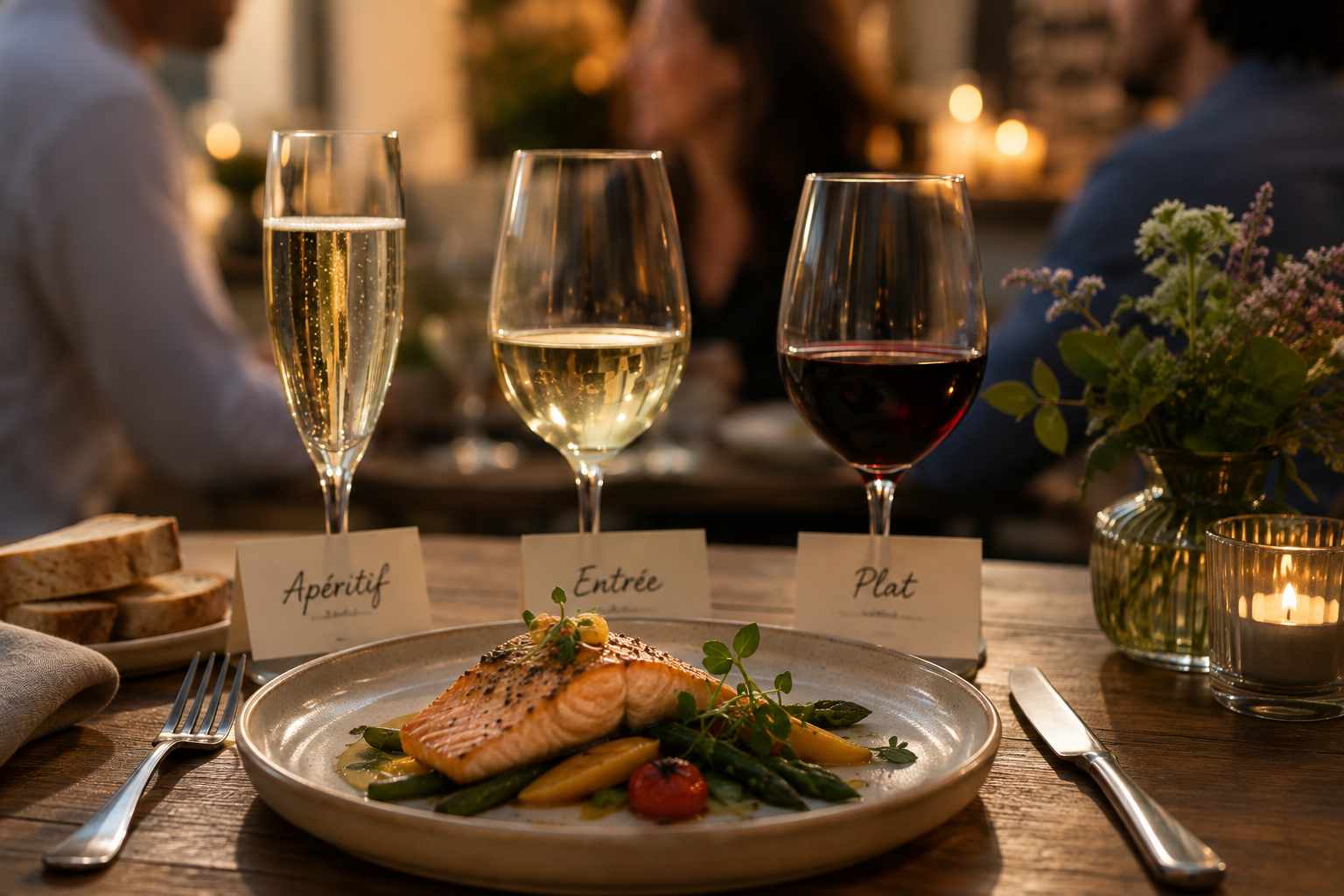 vin effervescent, rouge et blanc