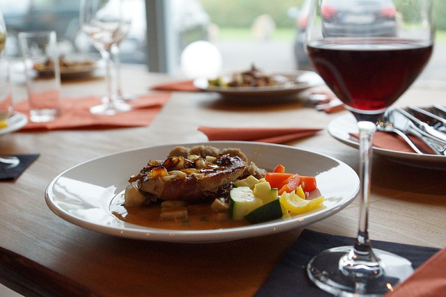 repas plat mijoté vin rouge