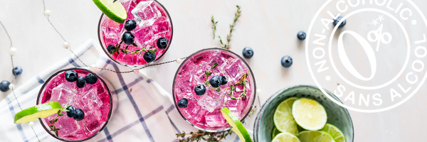 Cocktail sans alcool et idées apéritives