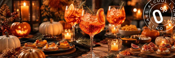 Un apéritif sans alcool pour Halloween : idées gourmandes et cocktails pétillants