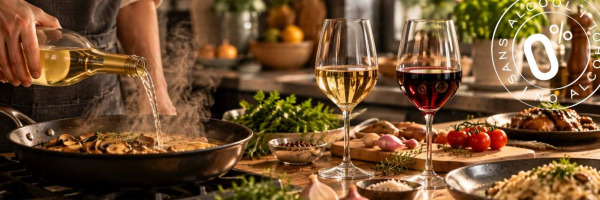 Peut-on cuisiner avec un vin désalcoolisé ?